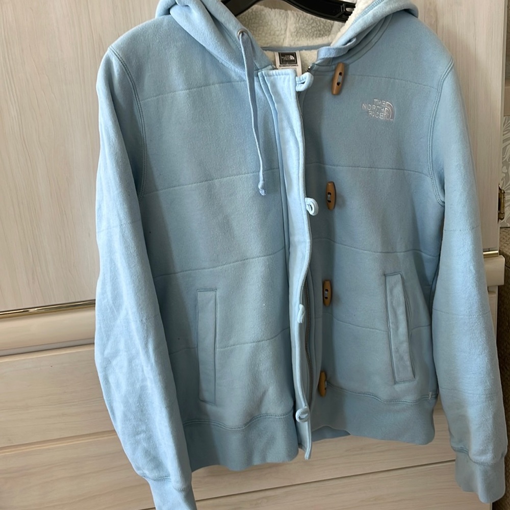 North Face sweatshirt